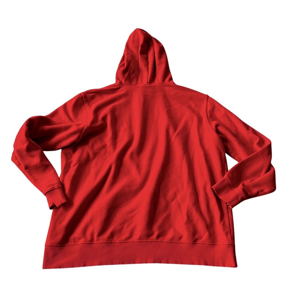 The North Face Red Pullover Hoodie | Size XL Streetwear Outdoor Essential - Picture 4 of 5